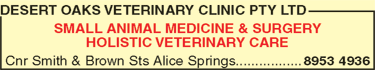 Desert Oaks Veterinary Clinic Pty Ltd - Vets Perth 6
