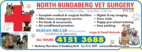 North Bundaberg Vet Surgery Pty Ltd - Vets Perth 6
